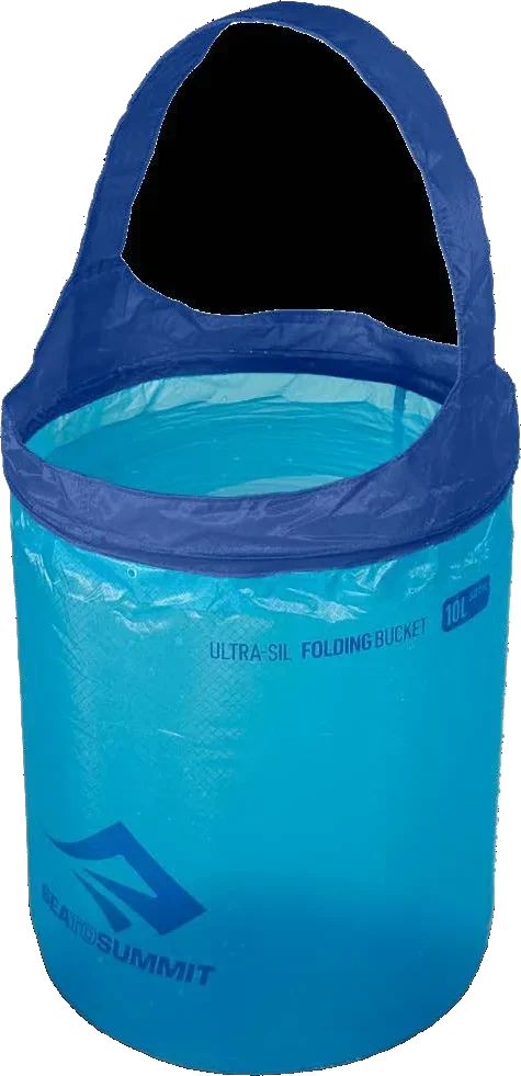 Ultra-Sil Folding Bucket - 10L Blue Atoll