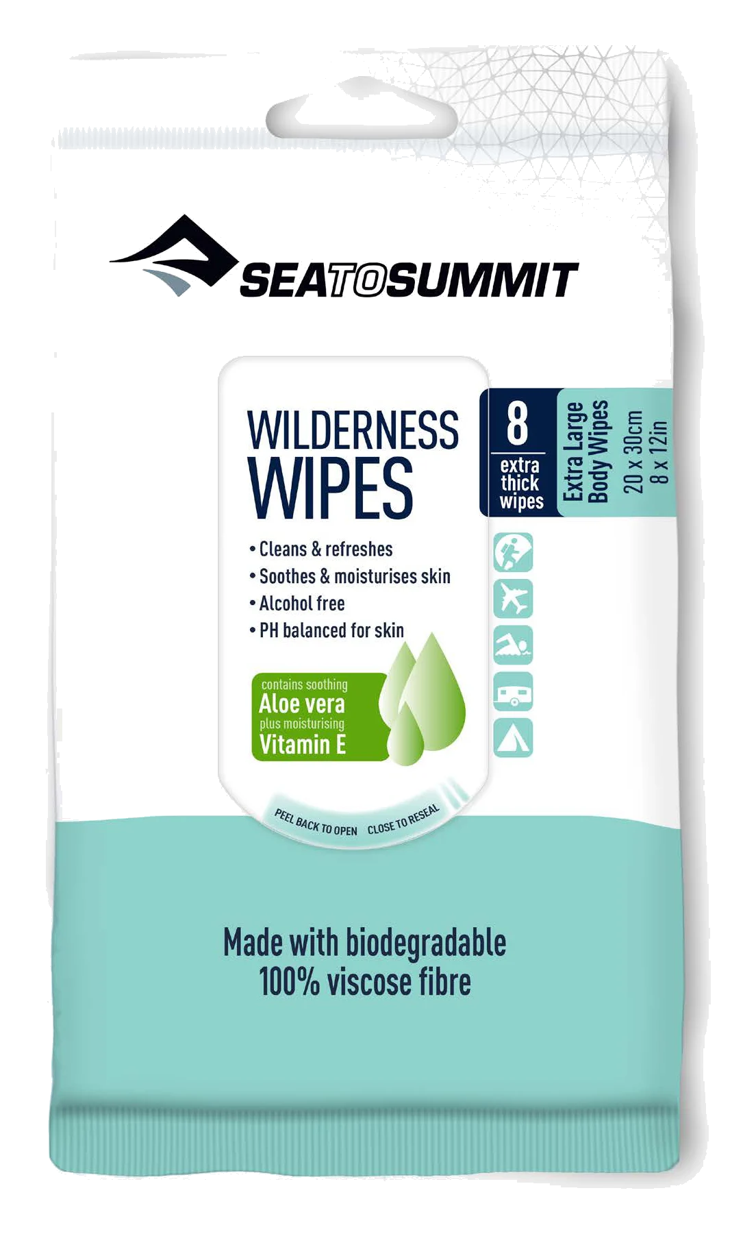 Wilderness Wipes Compact 6 x 8 36-wipes